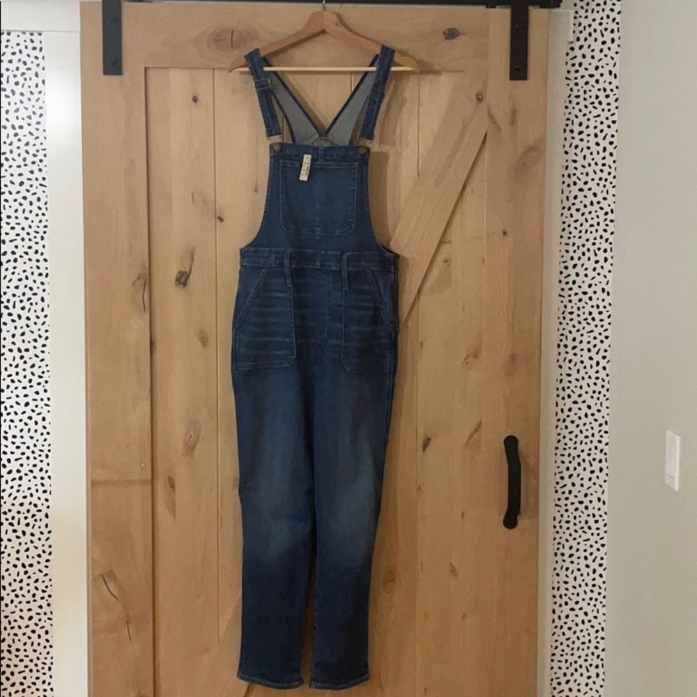 NWT Madewell Stovepipe Overalls